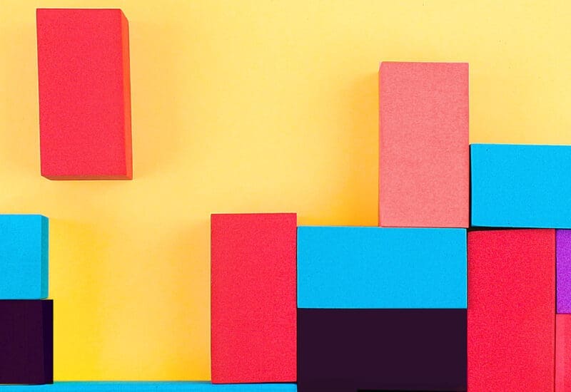 Multi-color building blocks